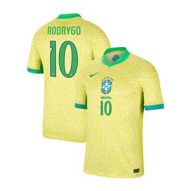 2024-Brazil-RODRYGO-10-Copa-America-Home-Soccer-Jersey