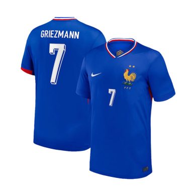 2024-France-GRIEZMANN-7-Euro-Home-Soccer-Jersey