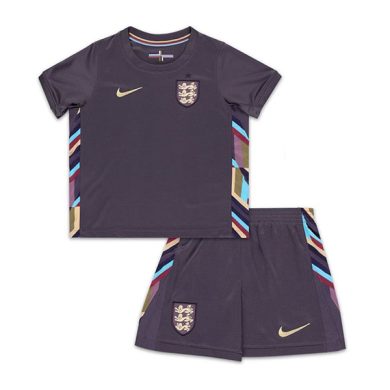 Kids-2024-England-Euro-Away-Soccer-Kit