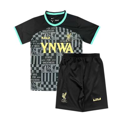 Kids-2023-2024-Liverpool-LeBron-James-Pre-Match-Soccer-Kit