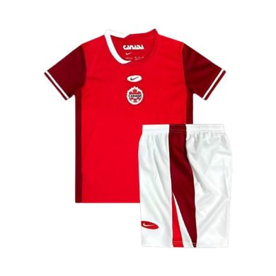 Kids-2024-Canada-Copa-America-Home-Soccer-Kit