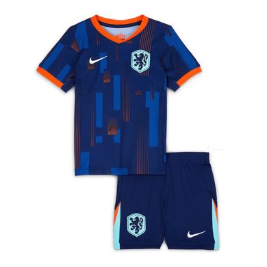 Kids-2024-Netherlands-Euro-Away-Soccer-Kit