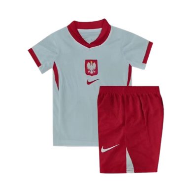 Kids-2024-Poland-Euro-Home-Soccer-Kit