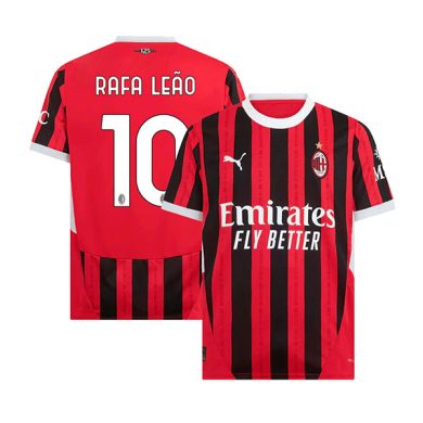 2024-2025-AC-Milan-RAFA-LEAO-10-Home-Soccer-Jersey