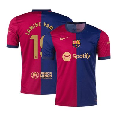 2024-2025-Barcelona-LAMINE-YAMAL-19-Home-Soccer-Jersey