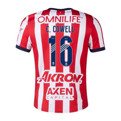 2024-2025-Chivas-COWELL-16-Home-Soccer-Jersey