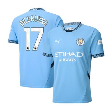 2024-2025-Manchester-City-DE-BRUYNE-17-Home-Soccer-Jersey