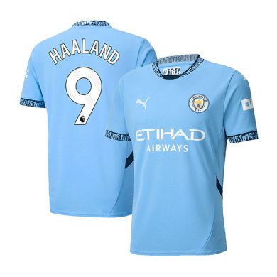 2024-2025-Manchester-City-HAALAND-9-Home-Soccer-Jersey