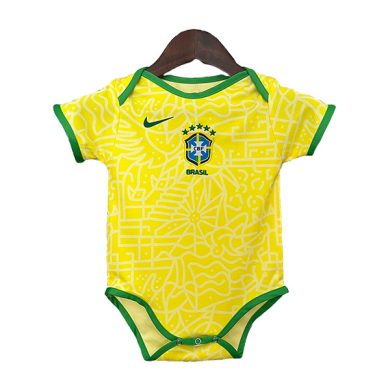 Infants-2024-Brazil-Copa-America-Home-Soccer-Jersey