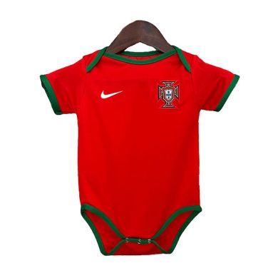 Infants-2024-Portugal-Euro-Home-Soccer-Jersey