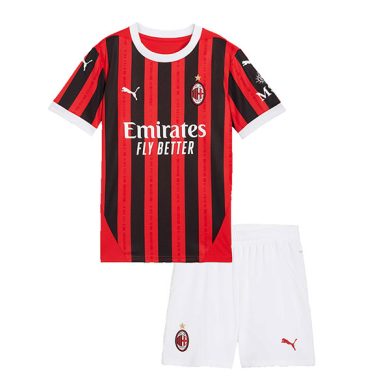 Kids-2024-2025-AC-Milan-Home-Soccer-Kit