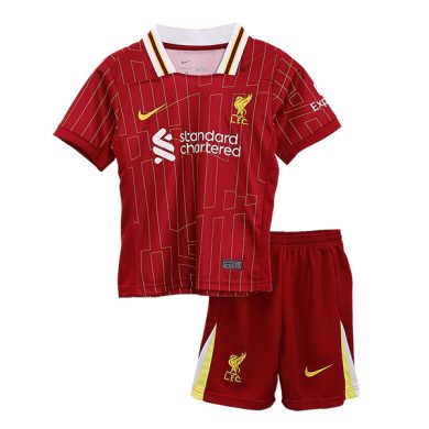 Kids-2024-2025-Liverpool-Home-Soccer-Kit