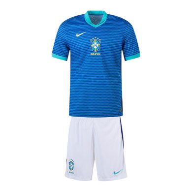 Kids-2024-Brazil-Copa-America-Away-Soccer-Kit