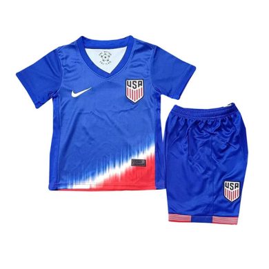 Kids-2024-USA-Copa-America-Away-Soccer-Kit