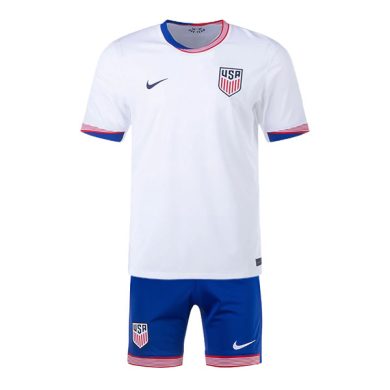 Kids-2024-USA-Copa-America-Home-Soccer-Kit