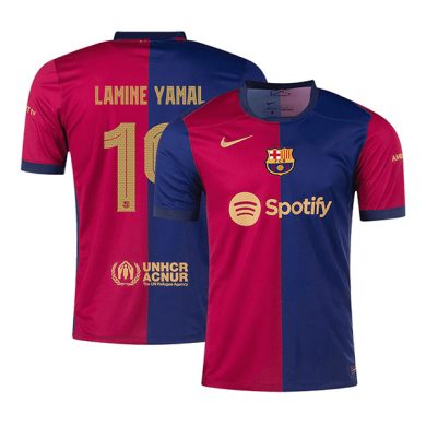 UCL-2024-2025-Barcelona-LAMINE-YAMAL-19-Home-Soccer-Jersey