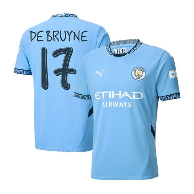 UCL-2024-2025-Manchester-City-DE-BRUYNE-17-Home-Soccer-Jersey