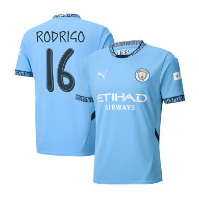 UCL-2024-2025-Manchester-City-RODRIGO-16-Home-Soccer-Jersey