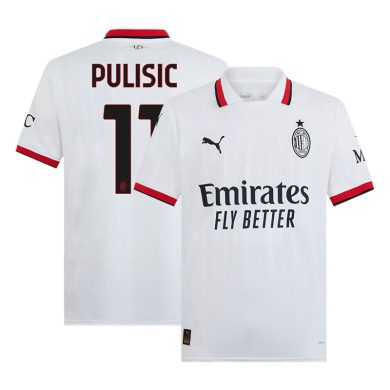 2024-2025-AC-Milan-PULISIC-11-Away-Soccer-Jersey