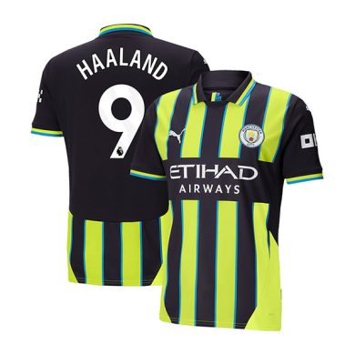 2024-2025-Manchester-City-HAALAND-9-Away-Soccer-Jersey