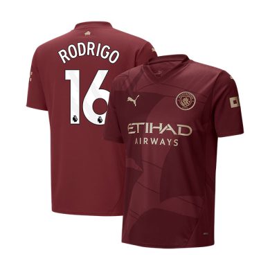 2024-2025-Manchester-City-RODRIGO-16-Third-Soccer-Jersey