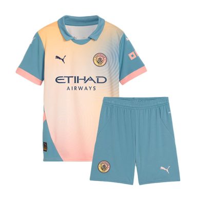 Kids-2024-2025-Manchester-City-Fourth-Soccer-Kit