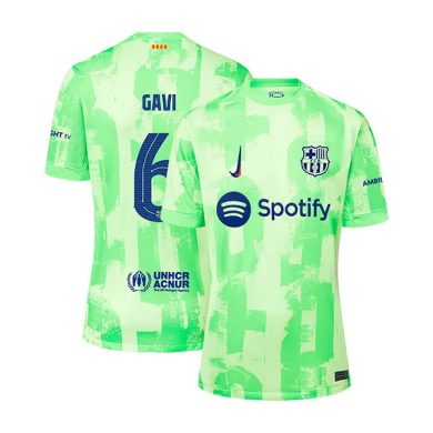 UCL-2024-2025-Barcelona-GAVI-6-Third-Soccer-Jersey