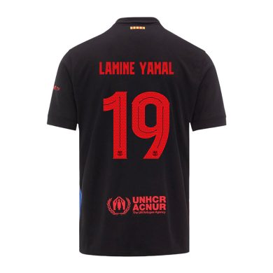 UCL-2024-2025-Barcelona-LAMINE-YAMAL-19-Away-Soccer-Jersey