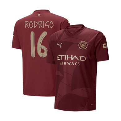 UCL-2024-2025-Manchester-City-RODRIGO-16-Third-Soccer-Jersey