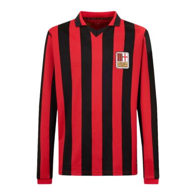 2024-2025-AC-Milan-125th-Anniversary-Long-Sleeve-Soccer-Jersey