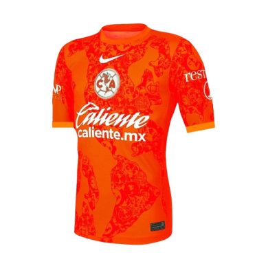 2024-2025-Club-America-Goalkeeper-Red-Soccer-Jersey