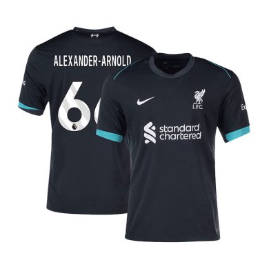 2024-2025-Liverpool-ALEXANDER-ARNOLD-66-Away-Soccer-Jersey