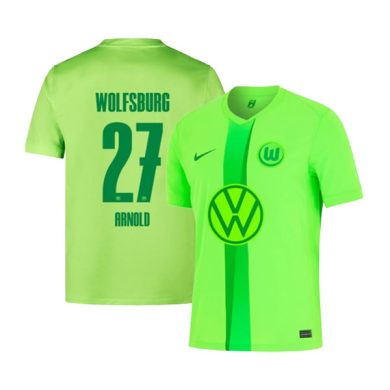 2024-2025-Wolfsburg-ARNOLD-27-Home-Soccer-Jersey