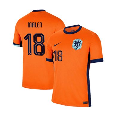 2024-Netherlands-MALEN-18-Euro-Home-Soccer-Jersey