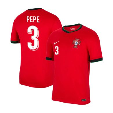 2024-Portugal-PEPE-3-Euro-Home-Soccer-Jersey