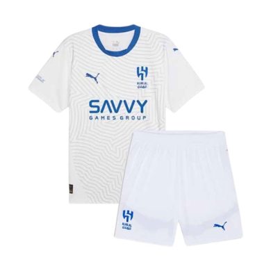 Kids-2024-2025-Al-Hilal-Away-Soccer-Kit