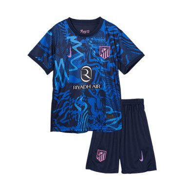 Kids-2024-2025-Atletico-Madrid-Third-Soccer-Kit