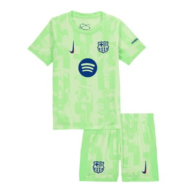 Kids-2024-2025-Barcelona-Third-Soccer-Kit