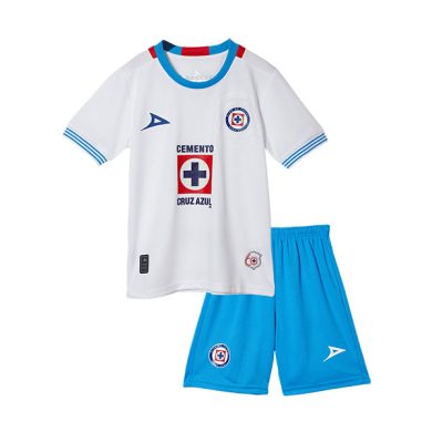 Kids-2024-2025-Cruz-Azul-Away-Soccer-Kit