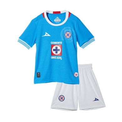 Kids-2024-2025-Cruz-Azul-Home-Soccer-Kit