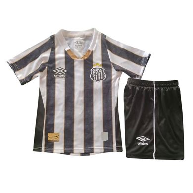 Kids-2024-2025-Santos-FC-Away-Soccer-Kit