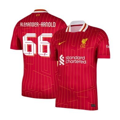 UCL-2024-2025-Liverpool-ALEXANDER-ARNOLD-66-Home-Soccer-Jersey