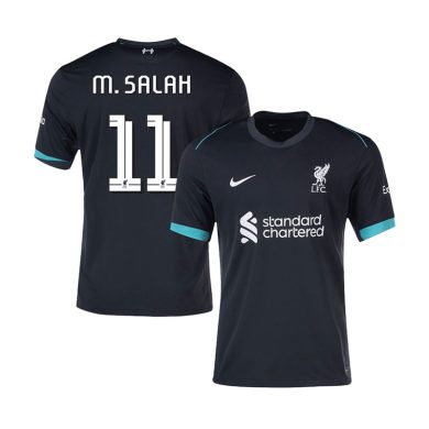 UCL-2024-2025-Liverpool-SALAH-11-Away-Soccer-Jersey