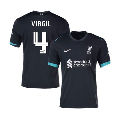 UCL-2024-2025-Liverpool-VIRGIL-4-Away-Soccer-Jersey