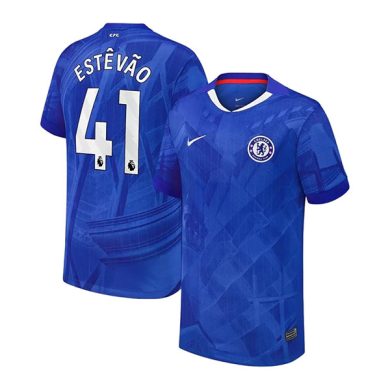 2025-2026-Chelsea-ESTEVAO-41-Home-Soccer-Jersey