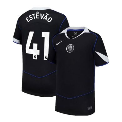 2025-2026-Chelsea-ESTEVAO-41-Third-Soccer-Jersey