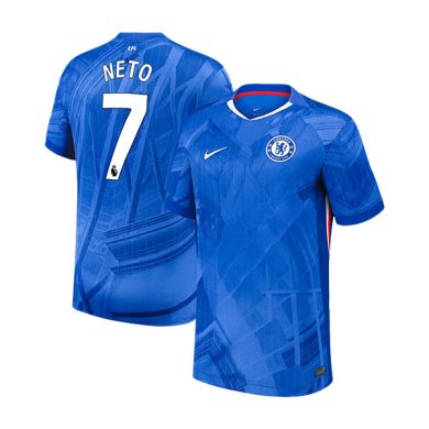 2025-2026-Chelsea-NETO-7-Home-Soccer-Jersey