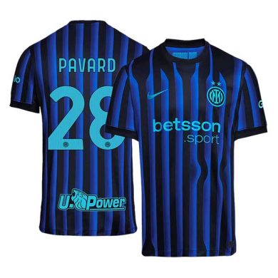 2025-2026-Inter-Milan-PAVARD-28-Home-Soccer-Jersey