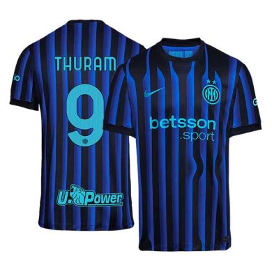 2025-2026-Inter-Milan-THURAM-9-Home-Soccer-Jersey