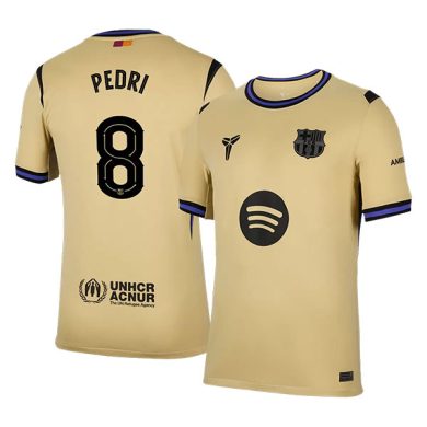 UCL-2025-2026-Barcelona-PEDRI-8-Away-Soccer-Jersey
